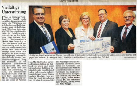 Goldenes Segel Pressespiegel 