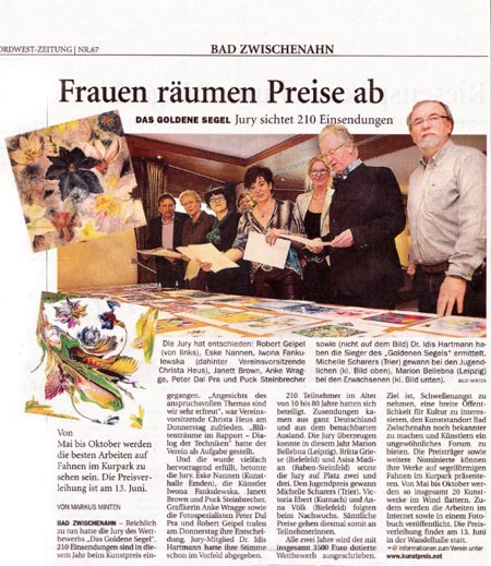 Goldenes Segel Pressespiegel 