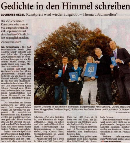 Goldenes Segel Pressespiegel 