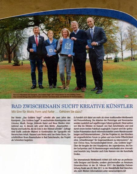 Goldenes Segel Pressespiegel 