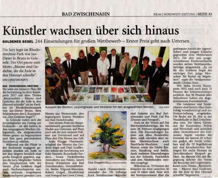 Goldenes Segel Pressespiegel 