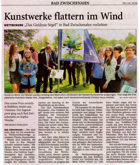 Goldenes Segel Pressespiegel 