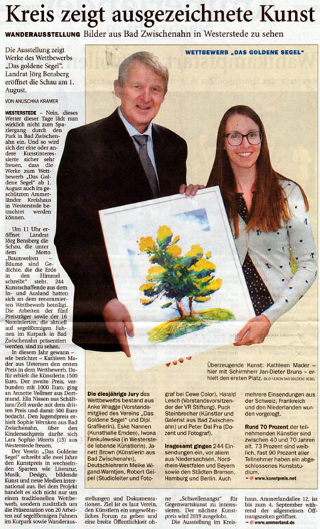 Goldenes Segel Pressespiegel 