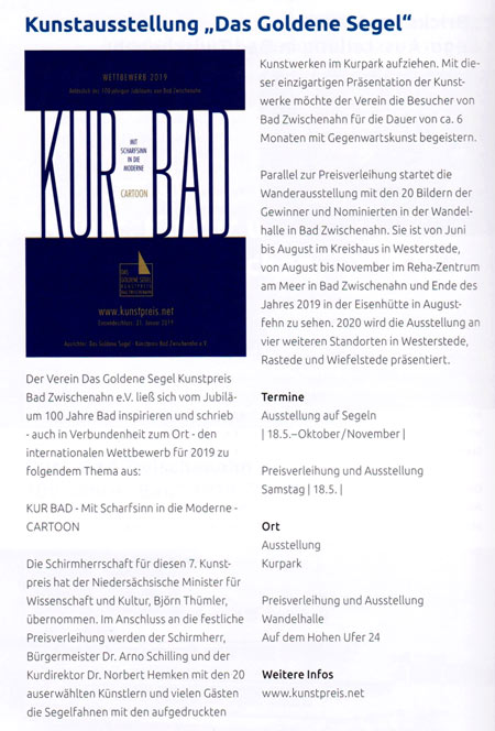 Goldenes Segel Pressespiegel 