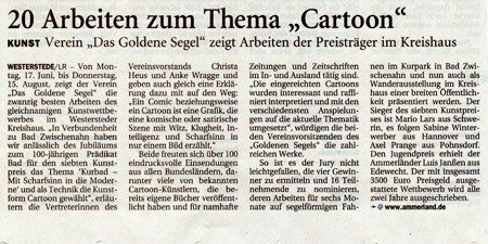 Goldenes Segel Pressespiegel 