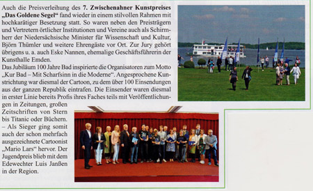 Goldenes Segel Pressespiegel 