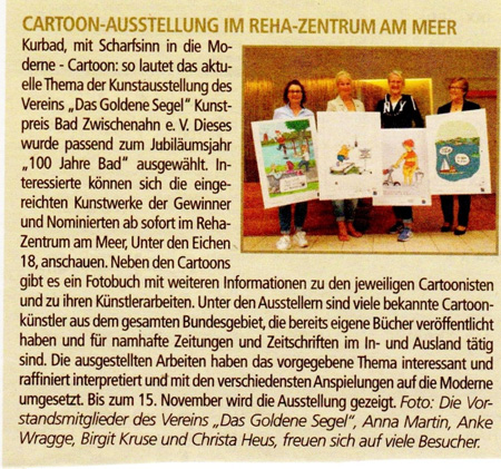 Goldenes Segel Pressespiegel 