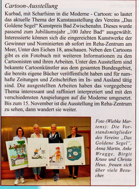 Goldenes Segel Pressespiegel 