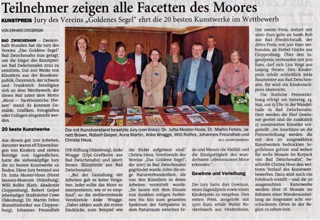 Goldenes Segel Pressespiegel 