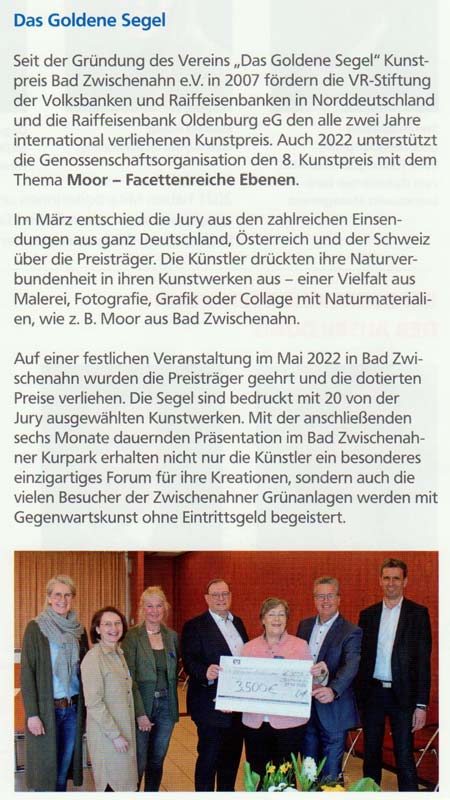 Goldenes Segel Pressespiegel 