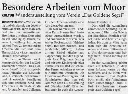 Goldenes Segel Pressespiegel 