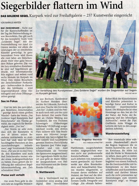Goldenes Segel Pressespiegel 