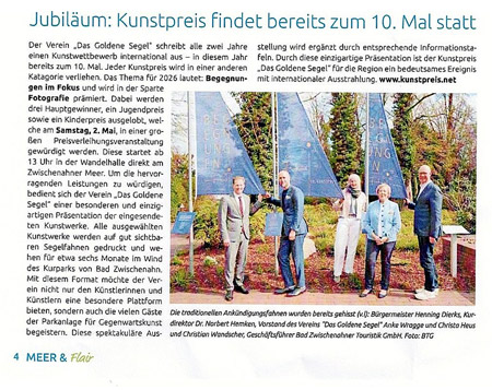 Goldenes Segel Pressespiegel Goldenes Segel Pressespiegel